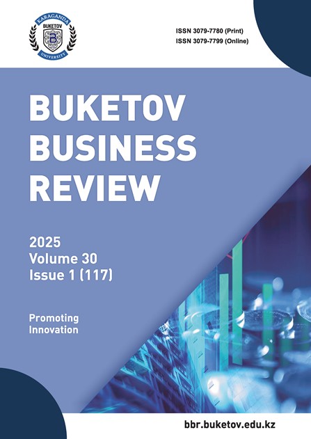 					View 2025,  30, 1 (117): Buketov Business Review
				